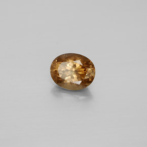 Granada de mudança de cor multicolorido natural 1,63ct, corte oval, VS-SI
