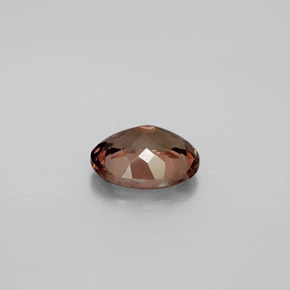 Granada que muda de cor Rosa acastanhado a vermelho Natural 3.54ct, Corte Oval, VS