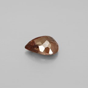 Granada de mudança de cor multicolorido natural 2,35ct, formato de pêra, VS-SI