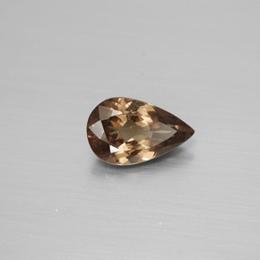 Granada de mudança de cor multicolorido natural 1,79ct, formato de pêra, VS-SI