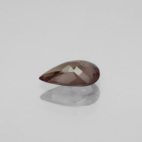 Granada de mudança de cor multicolorido natural 1,27ct, formato de pêra, VS