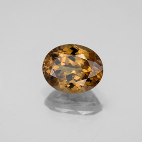 Granada de mudança de cor multicolorido natural 2,72ct, corte oval, VVS-VS