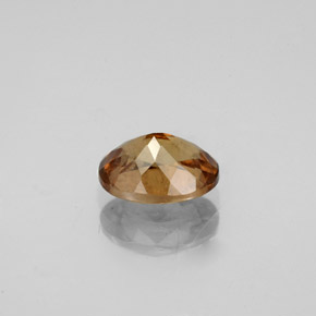 Granada que muda de cor Marrom Dourado a Laranja Natural 1.62ct, Corte Oval, VS-SI