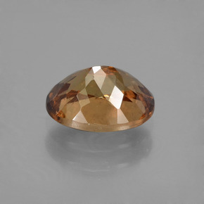 Granada que muda de cor Marrom Dourado a Laranja Natural 1.87ct, Corte Oval, VS-SI