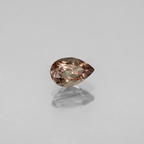 Granada de mudança de cor mudança de cor natural 0,60ct, formato de pêra, VVS-VS