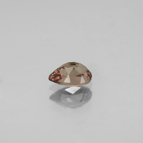Granada de mudança de cor mudança de cor natural 0,60ct, formato de pêra, VVS-VS