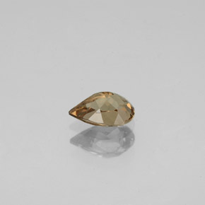 Granada de mudança de cor mudança de cor natural 0,64ct, formato de pêra, VS