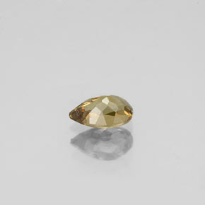 Granada de mudança de cor mudança de cor natural 0,63ct, formato de pêra, VVS-VS