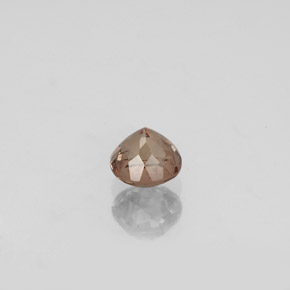 Granada de mudança de cor multicolorido natural 0,61ct, corte redondo, VVS-VS