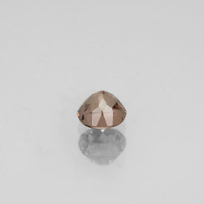 Granada de mudança de cor multicolorido natural 0,53ct, corte redondo, VS