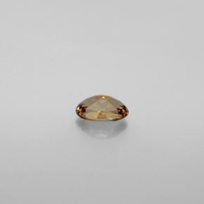 Granada que muda de cor Marrom Dourado a Laranja Natural 0.62ct, Corte Oval, VVS-VS
