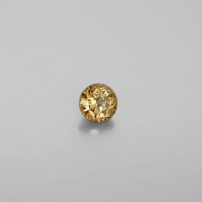 Granada de mudança de cor multicolorido natural 0,41ct, corte redondo, VS
