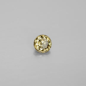 Granada de mudança de cor multicolorido natural 0,44ct, corte redondo, VS
