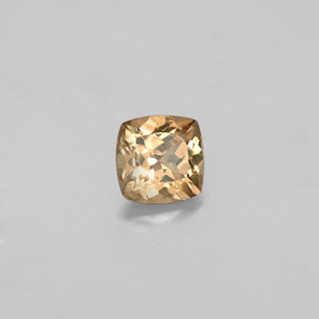 Granada de mudança de cor multicolorido natural 0,53ct, almofada cortada, VS