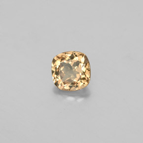 Granada de mudança de cor multicolorido natural 0,57ct, almofada cortada, VS