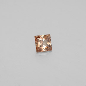 Granada de mudança de cor multicolorido natural 0,36ct, quadrado, VS