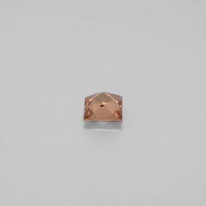 Granada de mudança de cor multicolorido natural 0,36ct, quadrado, VS