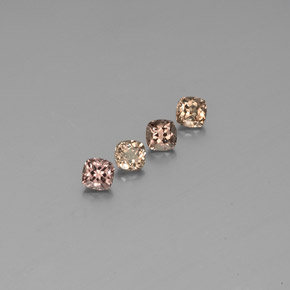 Pedras preciosas de Granada que muda de cor Marrom Dourado a Laranja natural de 1.83 ct, Almofada cortada, VS