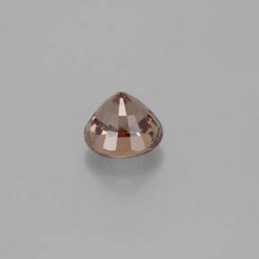 Granada de mudança de cor multicolorido natural 1,30ct, corte redondo, VVS