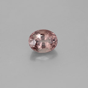 Granada de mudança de cor mudança de cor natural 1,16ct, corte oval, VS