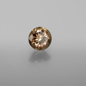 Granada de mudança de cor multicolorido natural 1,10ct, corte redondo, VS