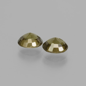 Pedras preciosas de granada de mudança de cor mudança de cor natural de  ct, corte oval, VS