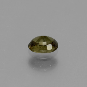 Granada de mudança de cor multicolorido natural 0,61ct, corte oval, VS