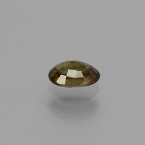Granada que muda de cor Marrom esverdeado a rosa avermelhado Natural 0.62ct, Corte Oval, VS