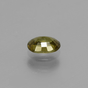 Granada de mudança de cor multicolorido natural 0,73ct, corte oval, VS