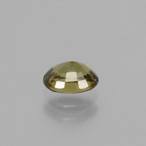 Granada que muda de cor Marrom esverdeado a rosa avermelhado Natural 0.80ct, Corte Oval, VS