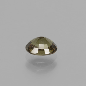 Granada de mudança de cor marrom natural 0,74ct, corte oval, VS