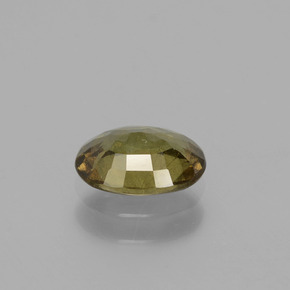 Granada que muda de cor Marrom esverdeado a rosa avermelhado Natural 0.96ct, Corte Oval, VS-SI