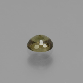 Granada de mudança de cor multicolorido natural 0,57ct, corte oval, VS