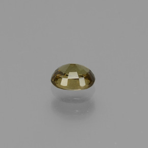 Granada que muda de cor Marrom esverdeado a rosa avermelhado Natural 0.48ct, Corte Oval, VS