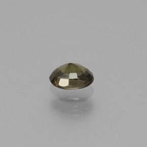 Granada de mudança de cor multicolorido natural 0,46ct, corte oval, VS