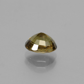 Granada que muda de cor Castanho Dourado Esverdeado Natural 1.34ct, Corte Oval, VS-SI