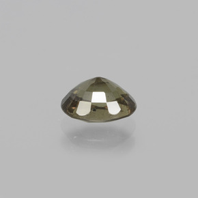Granada que muda de cor Marrom escuro Natural 0.98ct, Corte Oval, VS