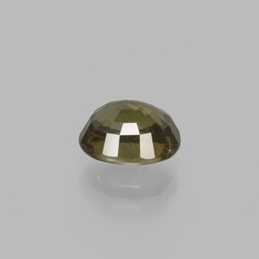 Granada de mudança de cor multicolorido natural 1,38ct, corte oval, SI