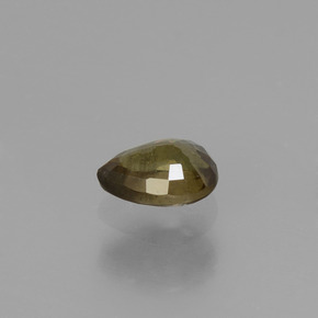 Granada de mudança de cor multicolorido natural 0,50ct, formato de pêra, VS