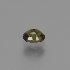 Granada de mudança de cor multicolorido natural 0,58ct, corte oval, VS