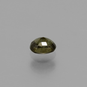 Granada de mudança de cor multicolorido natural 0,53ct, corte oval, VS