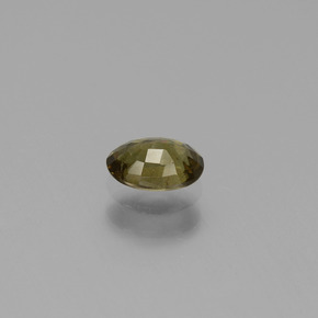 Granada de mudança de cor multicolorido natural 0,54ct, corte oval, VS