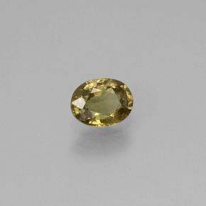 Granada de mudança de cor mudança de cor natural 0,59ct, corte oval, VS