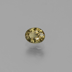 Granada de mudança de cor mudança de cor natural 0,62ct, corte oval, VS