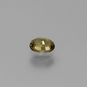 Granada de mudança de cor multicolorido natural 0,57ct, corte oval, VS