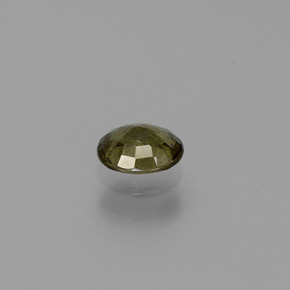 Granada que muda de cor Verde para Vermelho-Rosa Natural 0.65ct, Corte Oval, VS