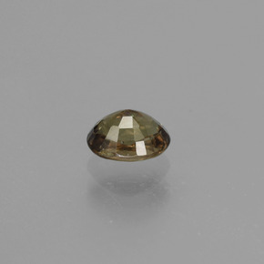 Granada de mudança de cor multicolorido natural 0,81ct, corte oval, VS