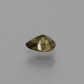 Granada de mudança de cor mudança de cor natural 0,86ct, formato de pêra, VS
