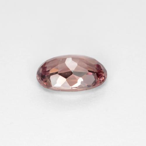 Granada de mudança de cor marrom natural 0,57ct, corte oval, VVS-VS