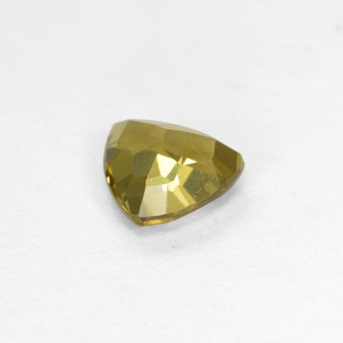 Granada que muda de cor Amarelo dourado Natural 0.70ct, Trilhão, VS